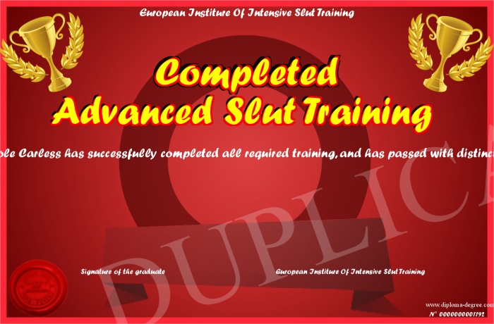 Advanced Slut Training 6