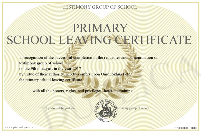 primary-school-leaving-certificate