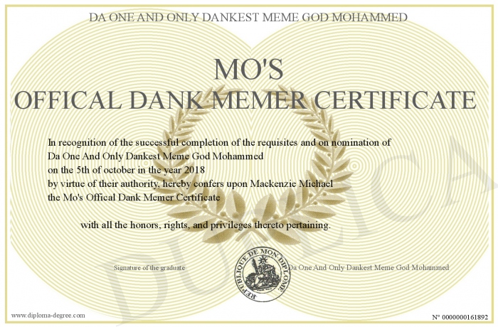 Dank Memer Gift God
