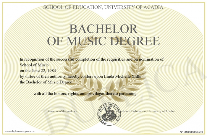 music degrees