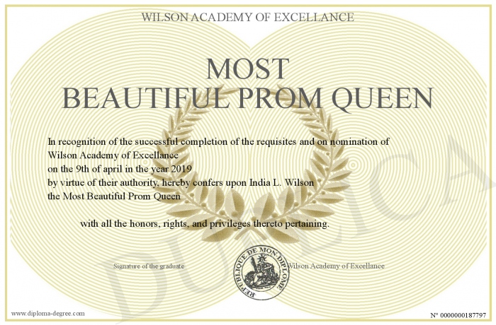 Why I Want To Be Prom Queen Essay