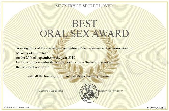 Secret Of Oral Sex