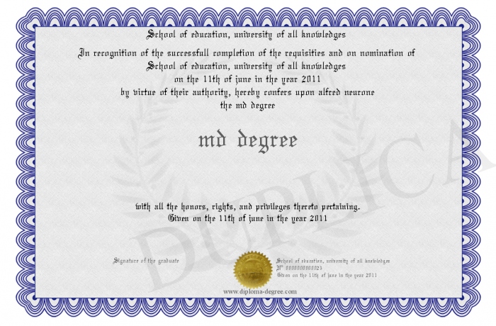 md degree