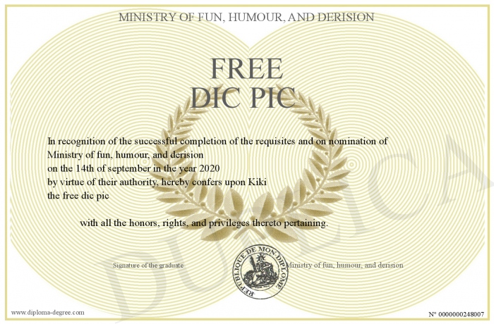 Free Dic Pics