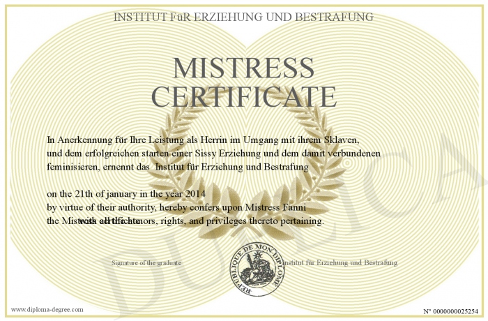 Sissy erziehung