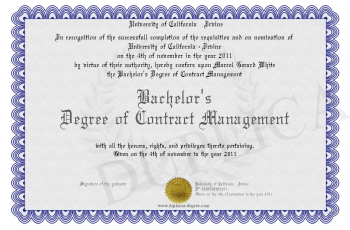 bachelors degree in management