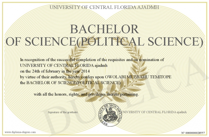 Dissertation for the degree of doctor of science in political science