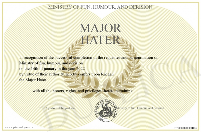 Major-Hater