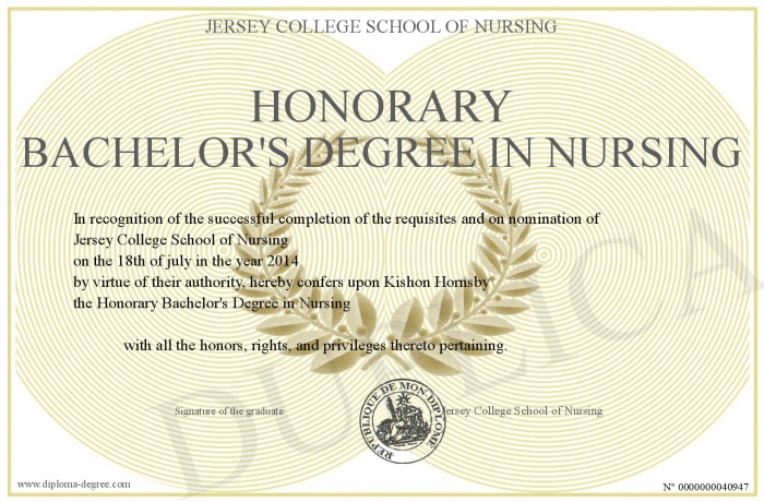 degree for nursing