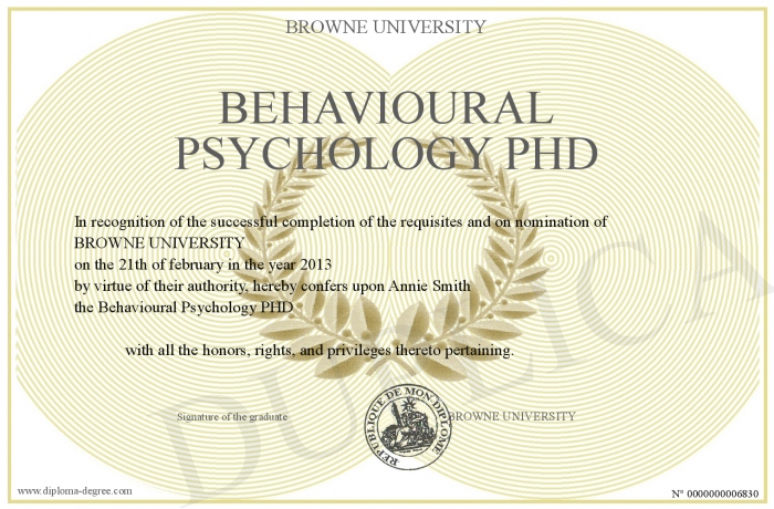 Phd Health Psychology Programs