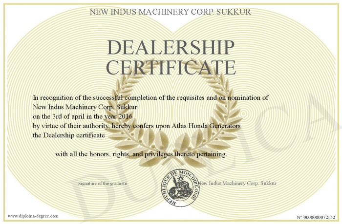 degree certificate generator