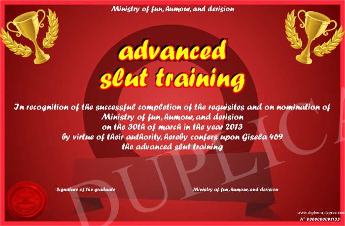 Advanced Slut Training 119