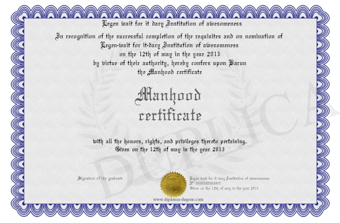 certificate of awesomeness template