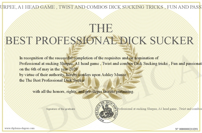 Professional Dick Suckers